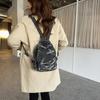 Denim Rucksack Reise Leichter Rucksack Multifunktionale Brusttasche