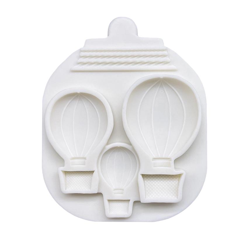 Air Balloon Silicone Mold Sugarcraft Cupcake Baking Mold Fondant Cake Decorating Tools