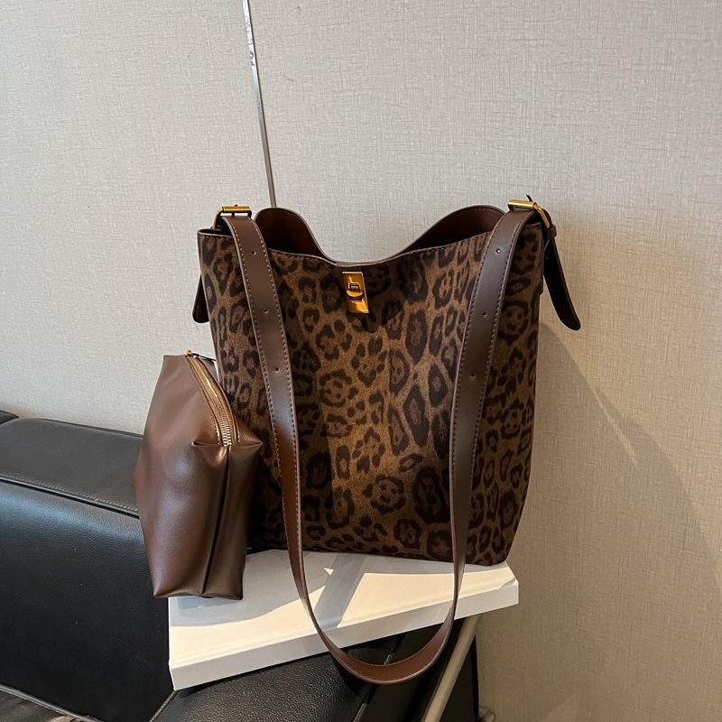 Bucket Bag, Large Capacity Tote Bag, Single Shoulder Crossbody Bag
