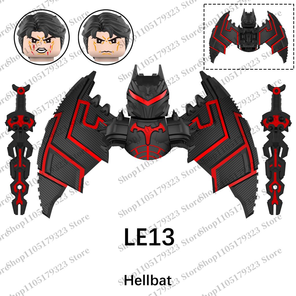 Hot toy dolls building block Mini action Superhero The Flash Superman Brick block toys children's toys gifts