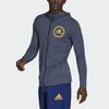 Adidas Mens Rash Guard Long Sleeve Logo Print Sports Swim Jacket Men Jackets Ink-Blue GT5054