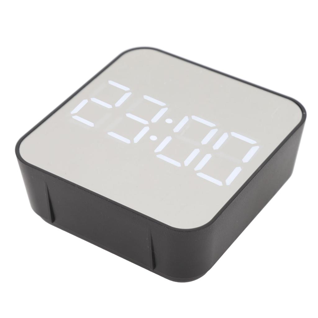 LED Digital Clock 2 Alarm Settings Multifunctional Small Electronic Alarm Clock with Temp Date Display for Bedroom