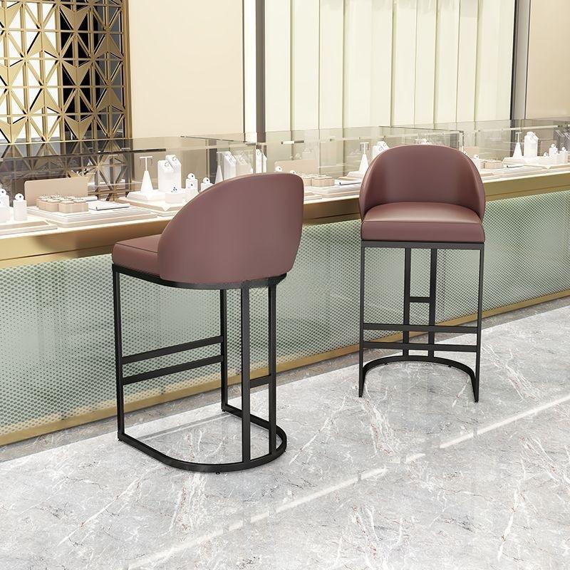 For Bar Counter Chairs,modern and Minimalist Bar Chairs,backrests,high Stool,home Glasses,jewelry Stores,cash Registers,high Sto