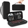 ONETIAOLONG Přepravní taška Switch 2 pro Switch EVA Tvrdá Velká 12 přihrádek na herní karty Cestovní Přenosná a Malé předměty Pohodlné Pouzdro, 2025, Skořepina,