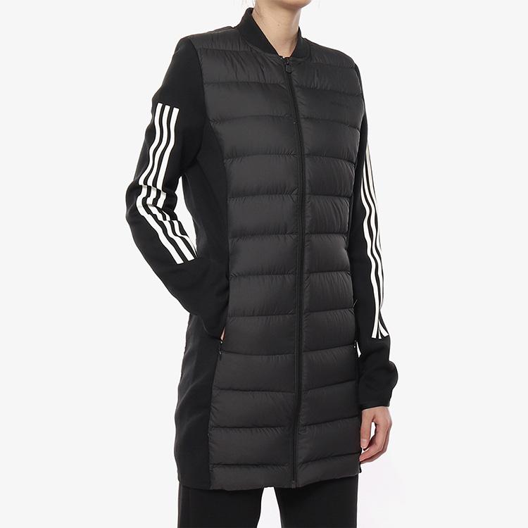 Adidas Neo Long Sleeve Down Jacket Winter Women Outerwear Black BP6448