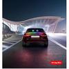 New Car Carbon Fiber Tail Light Modified Trunk Tail Light, Turn Signal Brake Light, Universal LED Iridescent Flow Light