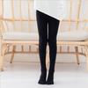 Children's Thin Velvet Dance Tights, Anti-Pilling White Ballet Pants and Socks
