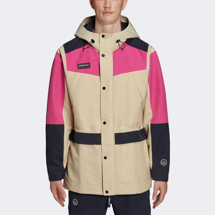 Adidas Aldrington Jacket Cream/Multi Men Streetwear GT1821