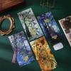 Van Gogh Retro Oil Painting Metal Bookmark - Exquisite Cultural Gift for Students