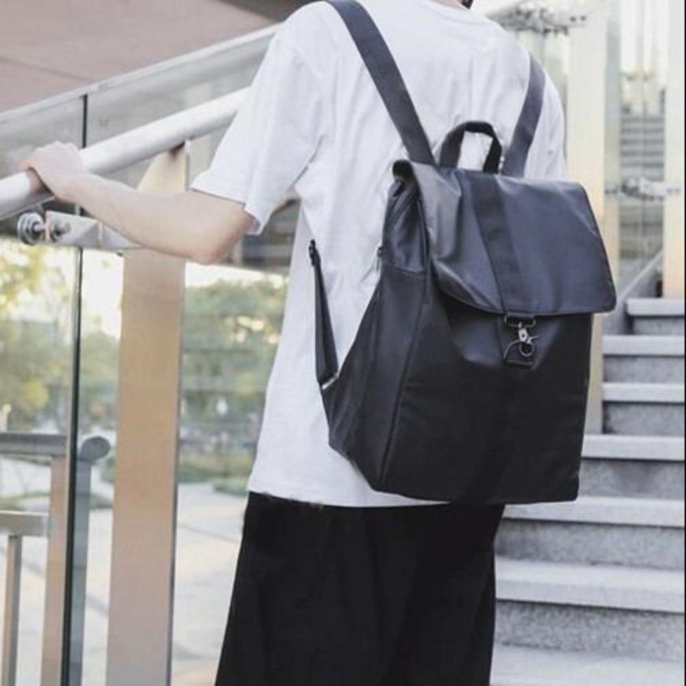 New backpack men's casual travel bag fashion backpack simple couple schoolbag versatile women's bag can be