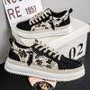Men's Shoes New Spring Breathable Deodorant Board Shoes Men's Canvas Shoes Light and Comfortable Soft Sole Low-top Casual Shoes