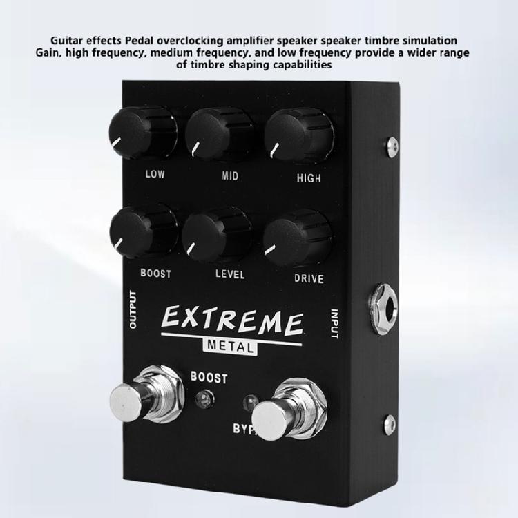 Electric Guitar Distortion Pedal Professional Guitar Equipment Delay Effects Pedal Electric Guitar Pedal Alloy Texture