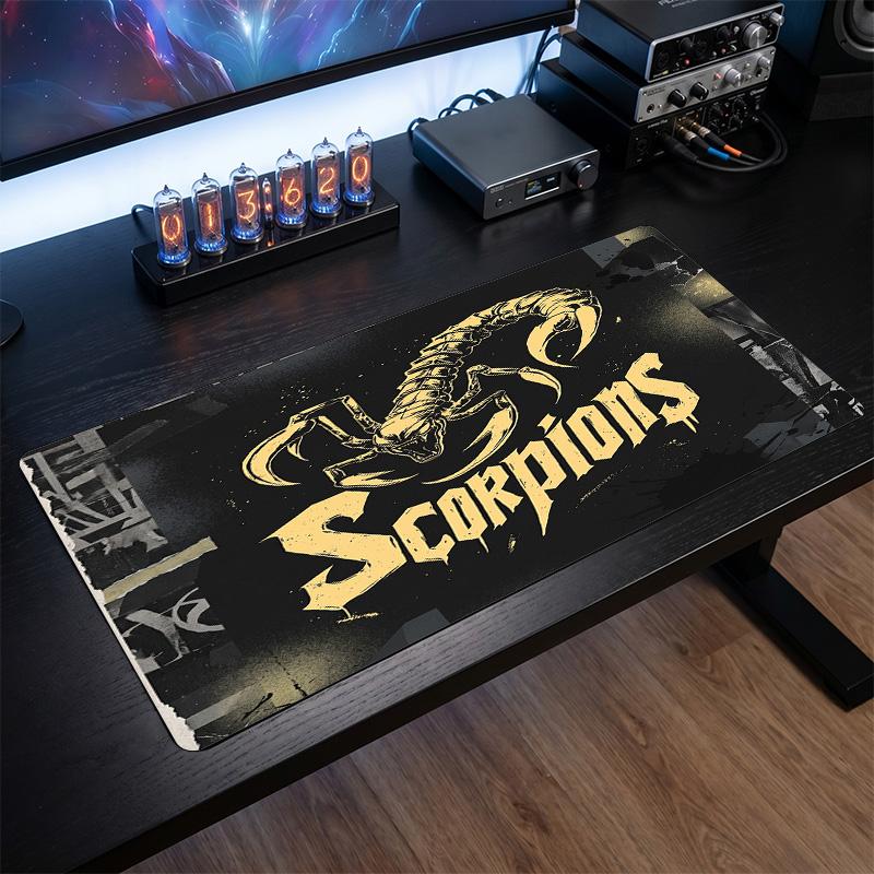 Scorpions Print Large Mouse Pad Smooth Surface Anti?Slip Desk Mat For Gaming Office Laptop Decoration