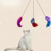 New Hanging Mouse and Cat Toy, Self-entertaining Magic Tool, Cat Toy, Little Mouse, Plush Feather Cat Toy, Pet Supplies