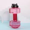 Kreativer Sportkessel Hantelform Trinkflasche Mode Wasserflasche Trinkgeschirr