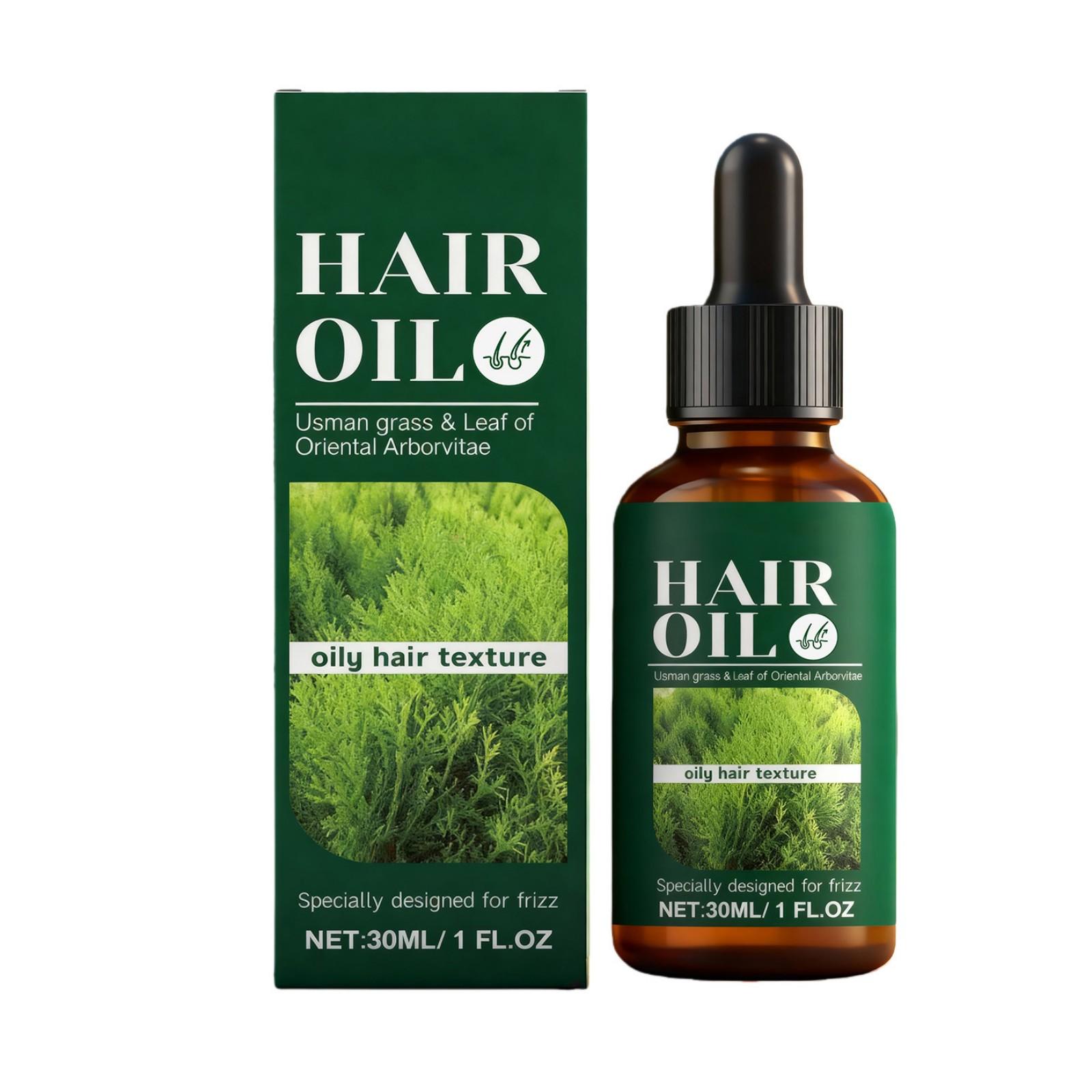 

Usman Grass and Leaf Hair Care Oil 30ml One Size