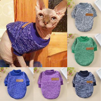 Warm Pet Dog Cat Clothes Cute Cotton Kitten Coat Jacket Kitty Clothing Hoodie Sweater Pets Products