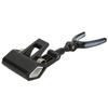 Plastic Portable Luminous Head 360 degrees  Rotating Fishing Rod Bracket Holder Back Hanging Stand
