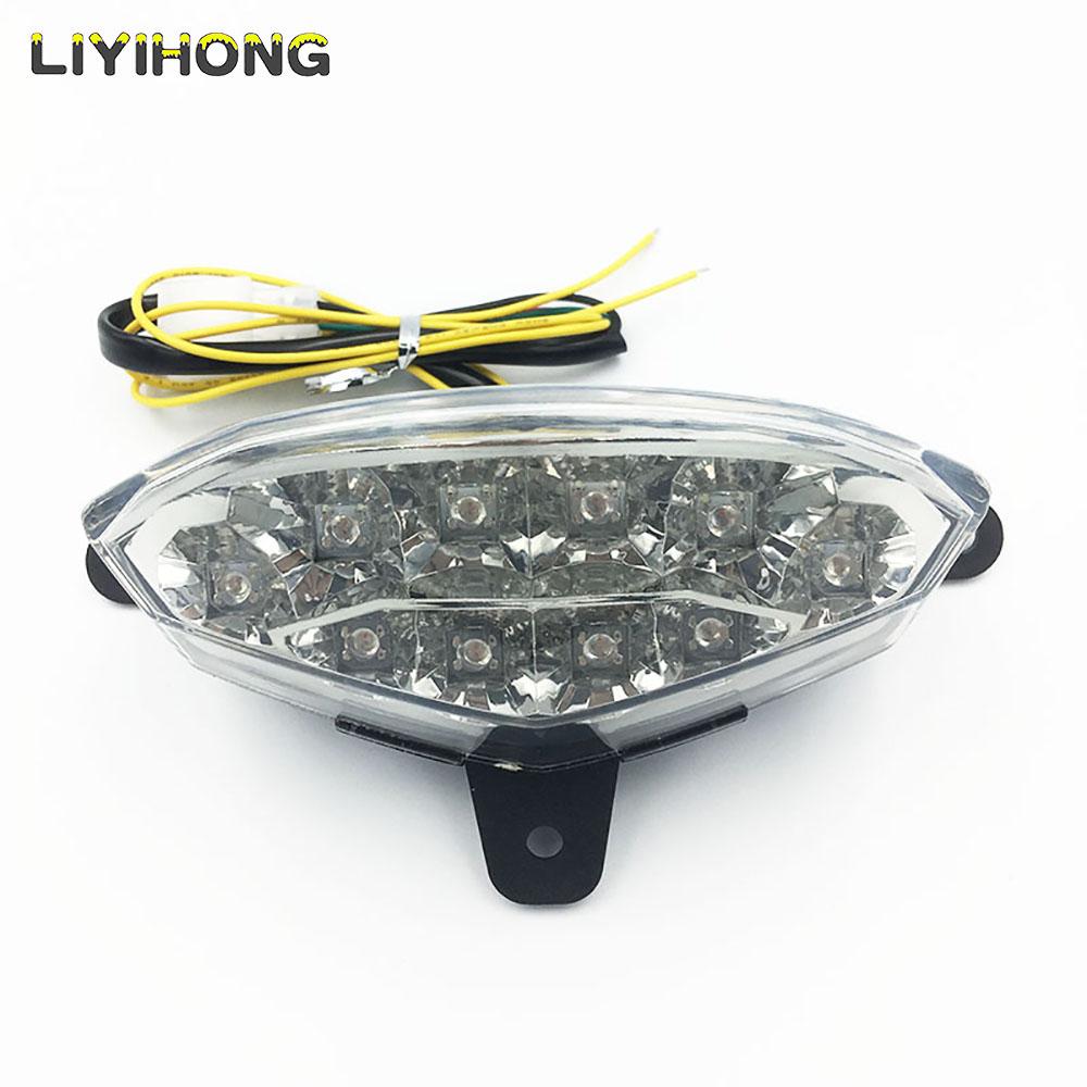 

Motorcycle LED Integrated Tail Light Brake Lamp Turn Signal For KTM Duke 125 2011-2015/200 2012-2015/250 2015-2016/390 2013-2015 чистий