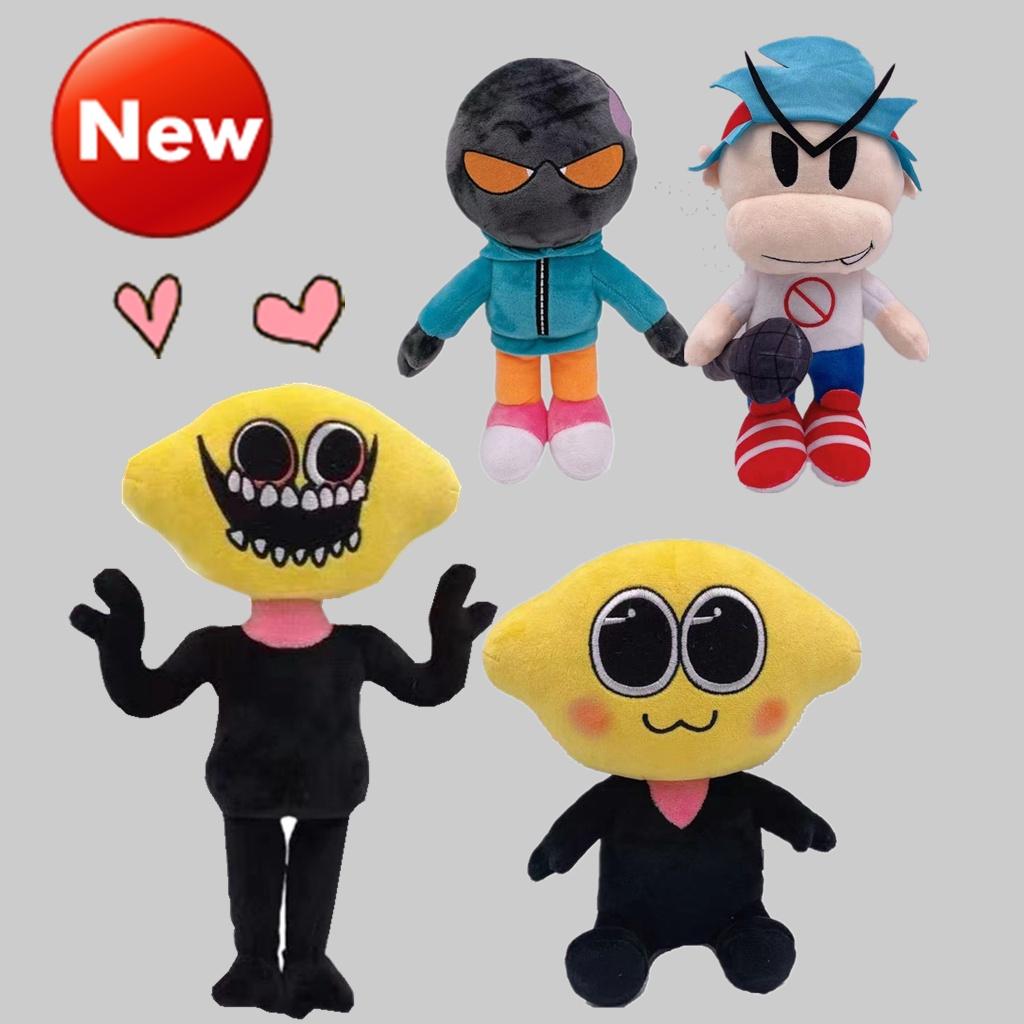 Friday Funkin Night Plush Toy Fnf Whitty And Boyfriend Lemon Demon Doll Monster