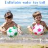 Inflatable Beach Ball Soccer Pattern Lightweight Portable Outdoor Pool Toy Suitable for Kids and Adults Summer Water Play