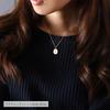 k18 Pendant Top 18K Necklace Top Pendant 18k 18K Top Sun L Sun Pendant Necklace Top [Divas]