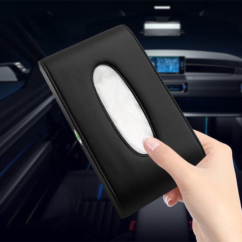 1Pcs Car Tissue Box Holder Armrest Box Storage Case Car Accessories For Skoda Octavia Superb Rapid Kodiaq Karoq Fabia Kamiq Roomster Citigo