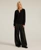 Beoteunseoul [Women'S] Double Pintuck Relaxed Stretch Wide Slacks Pants (3 Colors)