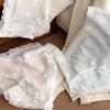 Women's Modal A-Class Baby Cotton Lace Antibacterial Mid-Waist Briefs