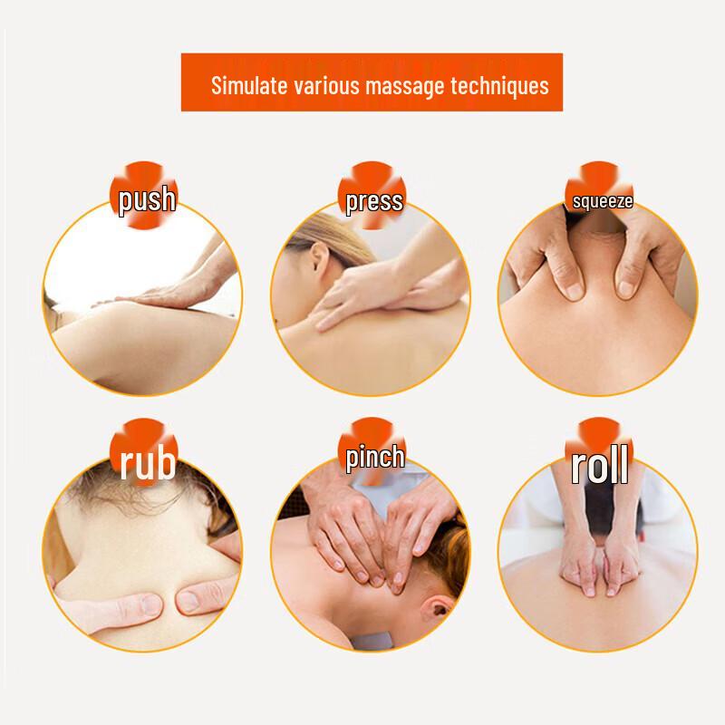 Taichang TC-X7 6D Kneading Neck and Shoulder Massager CN plug (adapter included)