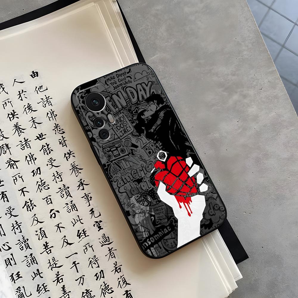 Band Green Day Phone Case Fundas For Xiaomi 15 14 12 Lite Pro 13 11t POCO X5 M6 M5 X6 X3 F5 F6 Pro Cover