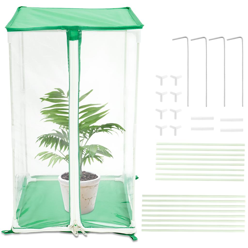 Pop-Up Gewächshaus Outdoor Indoor Gartenbau Pflanzen Blumenhaus Warmraum Tragbares Mini-Gewächshaus Faltbares Wasserdichtes Gewächshaus