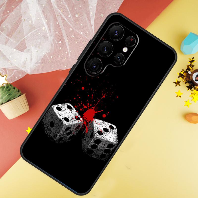 Casino Glücksspiel Hülle Für Samsung Galaxy S24 Ultra S23 S22 Plus S21 S20 FE S8 S9 S10 Note 10 20 Ultra Hülle
