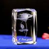 Creative Single Rose Embossed Pattern Valentine's Day Crystal Decor Home Living Room Office Decoration Gift Reward, 50x80MM, 1Pc