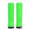 Rubber Handlebar Grips Folding Balance Bike Grips Shockproof Non-slip Mountain Bicycle Grip Aluminum Alloy Lock on MTB Cuffs