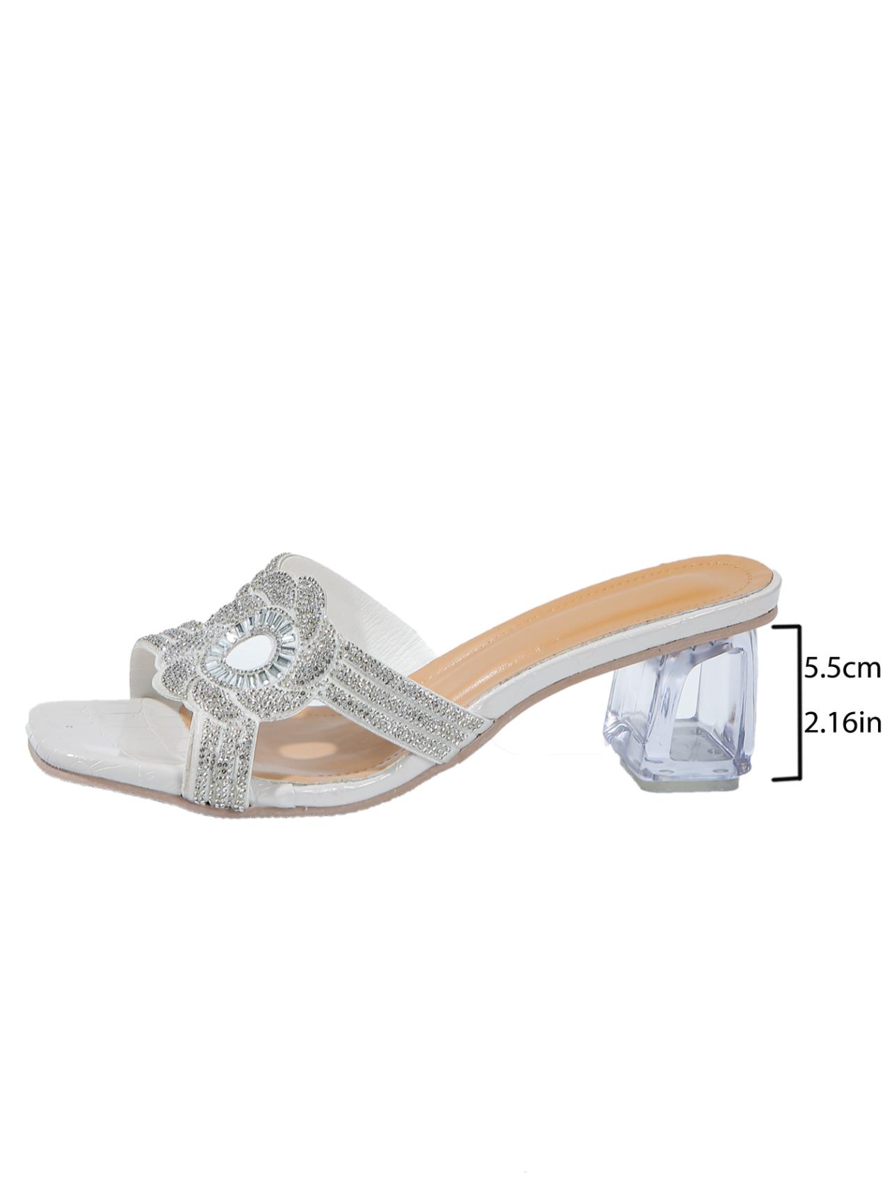 

Мода Мода Кристалл Плоский каблук Женские тапочки Летняя обувь для ходьбы Уличные Повседневные Платье Сандалии Шлепанцы Бренд Пляжные Слайды Женские 41 серебряный