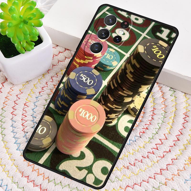 Dices Poker Casino Phone Case for Samsung Galaxy note 10 pro S26 Ultra S23 S24 FE S25 S21 S22 PLUS shockproof Cove