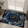 Manchester City Design Crystal Velvet Carpet Cozy Non?Slip Printed Rug For Bedroom Living Room Entrance