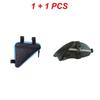 2Pcs Motorcycle Bicycle Front Tube Triangle Bag + Tail Saddle Bag Set Front Tube Frame Pouch Saddle Tool Kit Bag