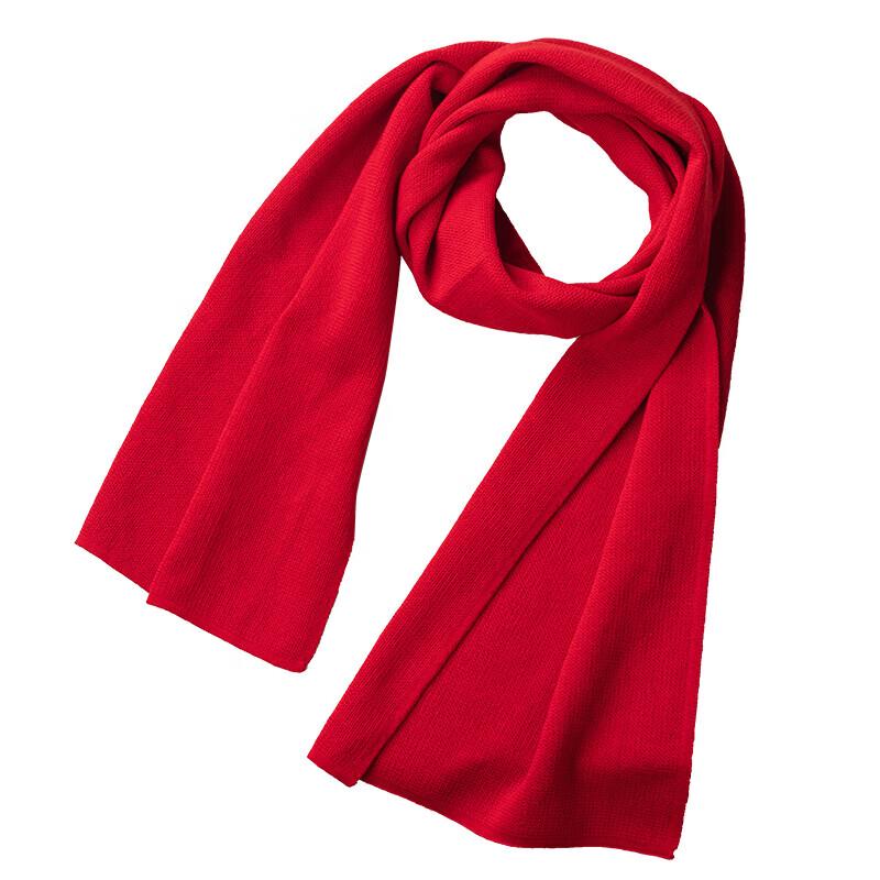 Aisyalan Warm Red Knitted Scarf