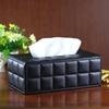 European Style Leather Tissue Box - Creative Dining Table & Living Room Napkin Holder