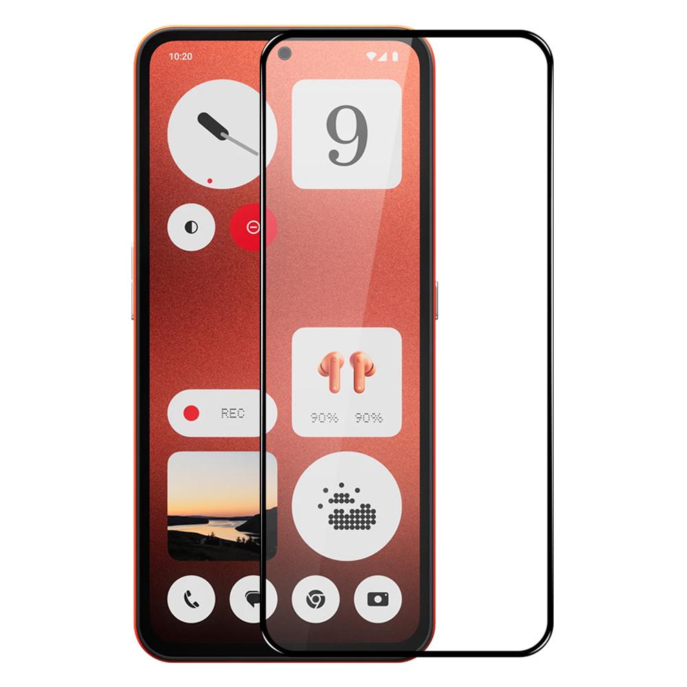 

NORTHJO A+ For Nothing CMF Phone 1 Screen Protector High Aluminum-Silicon Film 0.3mm 2.5D,Black Type A