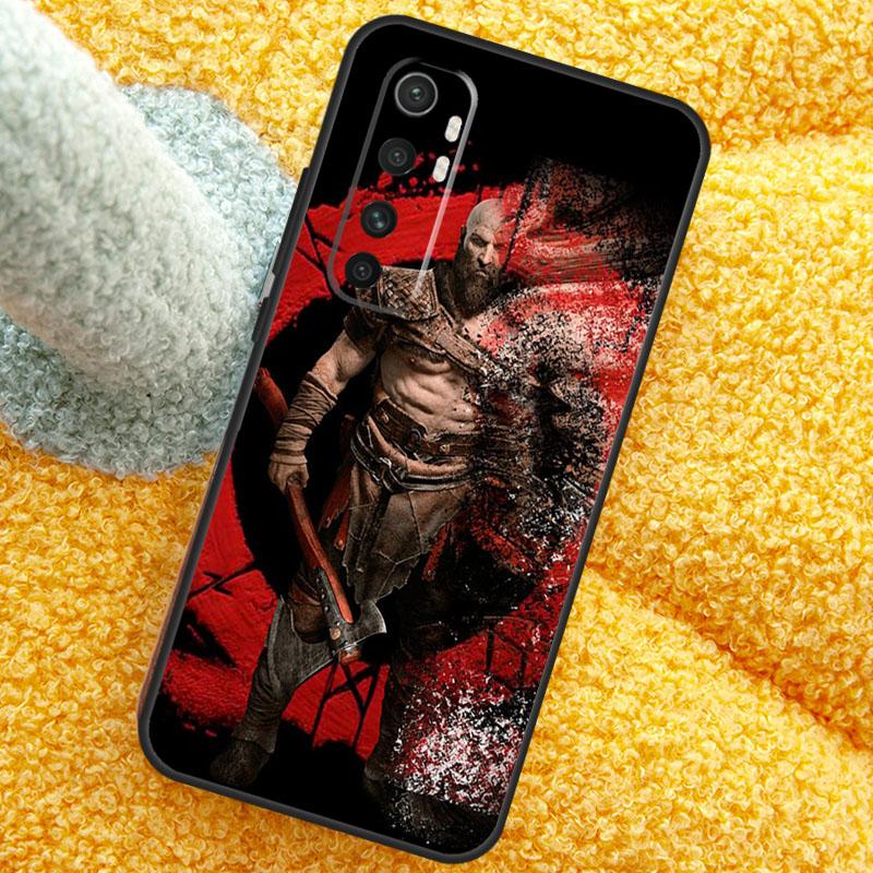 God of War Case For POCO X3 X4 X5 F5 Pro M5s C40 F4 GT F3 Cover For Xiaomi 12T 11T Pro 12 13 Lite 12X