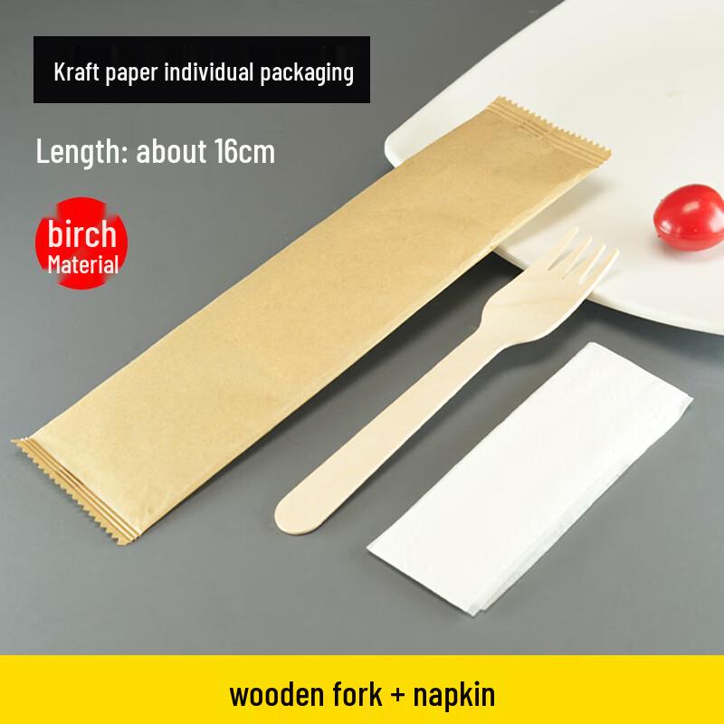 

Wuhe Biodegradable Disposable Dessert Cutlery Set
