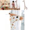 Cute Giraffe Plush Toy Sleeping Pillow For Kids Bedroom Decor And Nap Support