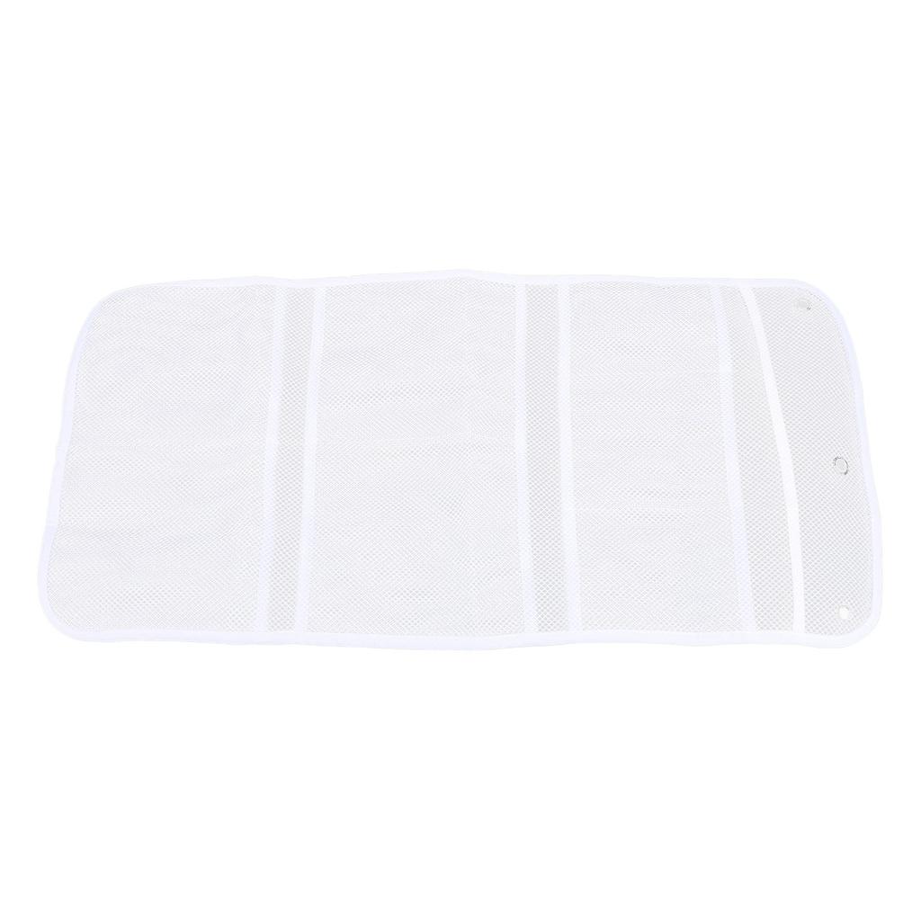 Shower Organizer Mesh Quick Drying Shower Caddy with 7 Pockets Easy Access for Body Soap Shampoo Con