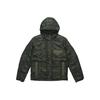 Streetstyle 480 Jachetă groasă cu glugă și camuflaj pentru bărbați Jachete Verde închis 581639-70