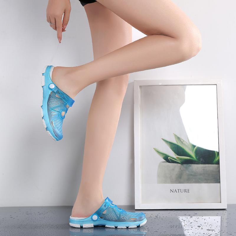 Sandales pour femmes, tongs, chaussures plates, chaussures de plage, chaussures d'eau à séchage rapide, sandales d'été