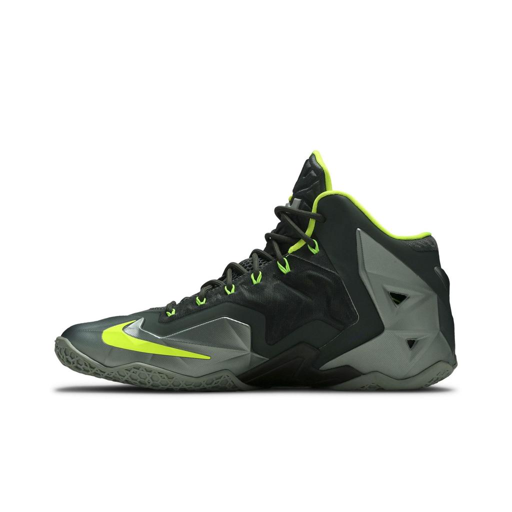 Nike LeBron 11 'Dunkman' (Unisex) Mica Green / Sea Spray-Dark Mica Green-Volt Basketball Shoes 616175 300