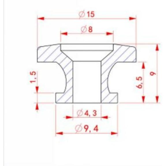 Guyker Strap Locks Buttons, (1 Pair) Zinc Alloy Security Straplock Quick Release Strap Retainer System for Electric Acoustic Folk Guitar, Bass,